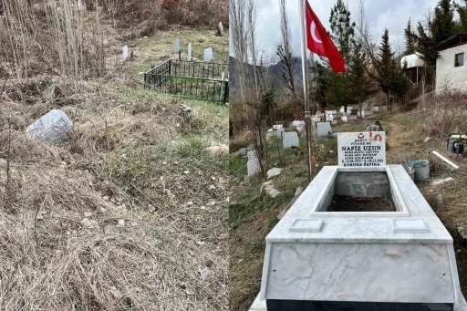 Artvin&rsquo;de şehit mezarları yenilenerek bakıma alındı
