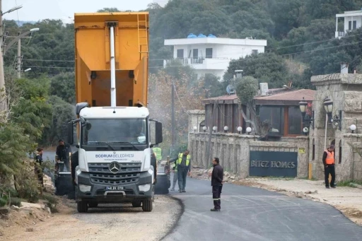 Asfalt &ccedil;alışmaları tamamlandı
