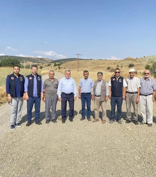 Asfalt çalışmalarına yerinde denetim
