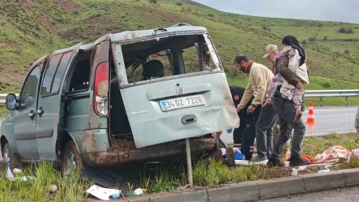 Aşkale&rsquo;de trafik kazası: 7 yaralı
