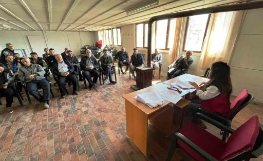 Aslanapa&rsquo;da &uuml;reticilere B-Re&ccedil;ete eğitimi
