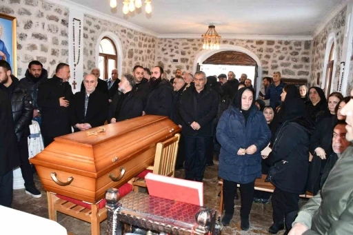 Asuri-Süryani kanaat önderi son yolculuğuna uğurlandı

