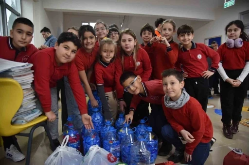 Atakum Belediyesi&rsquo;nden &ouml;ğrencilere sıfır atık farkındalığı
