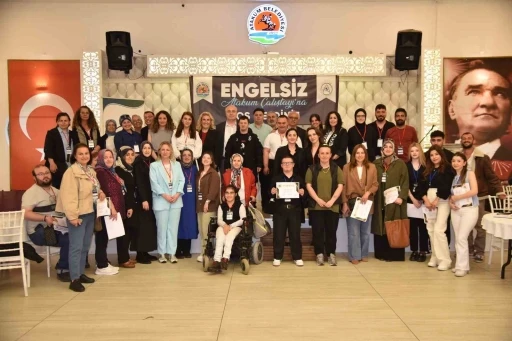 Atakum&rsquo;da engelsiz &ccedil;alıştay
