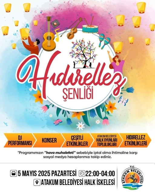 Atakum’da Hıdırellez’e özel kutlama programı
