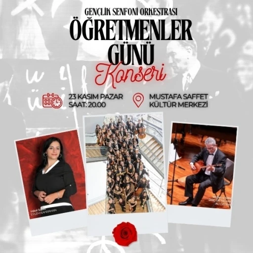 Ataşehir’de Öğretmenler Günü’ne özel konserler dinleyicilerle buluşacak
