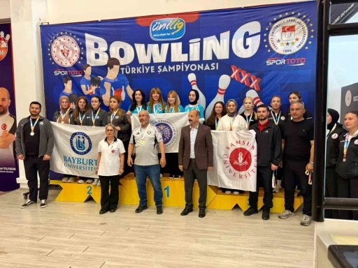 Atat&uuml;rk &Uuml;niversitesi bowlingde T&uuml;rkiye&rsquo;nin zirvesine adını yazdırdı
