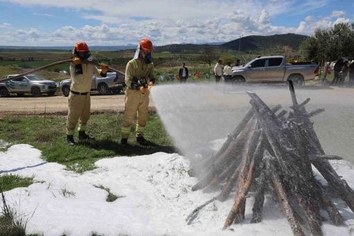 Ateş savaş&ccedil;ılarının TOY&rsquo;u nefes kesti
