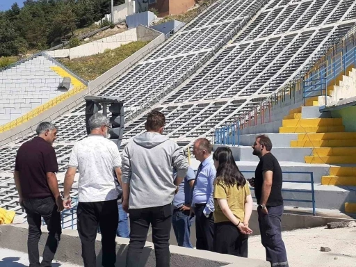Atlama kulelerinde tadilat çalışmaları devam ediyor
