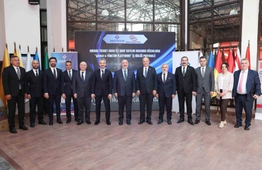 ATO İle Vakıf Katılım arasında &quot;p@ket e-Yönetim Platformu&quot; için işbirliği protokolü imzalandı
