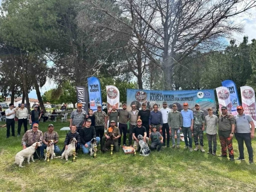 Av köpekleri Salihli’de yarıştı
