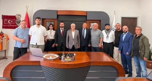 Avrupa Demokratlar Birliği heyetinden &Ccedil;ermik temasları
