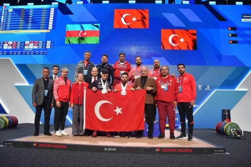 Avrupa Halter Şampiyonası’nda üçüncü günde 6 madalya
