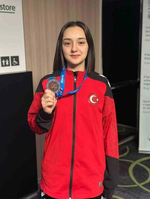 Avrupa şampiyonasında Türkiye’yi temsil edecek
