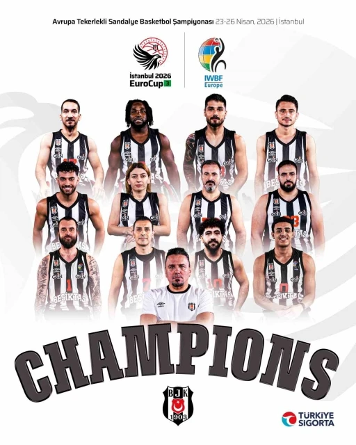 Avrupa Tekerlekli Sandalye Basketbol Şampiyonası&rsquo;nda şampiyon Beşiktaş
