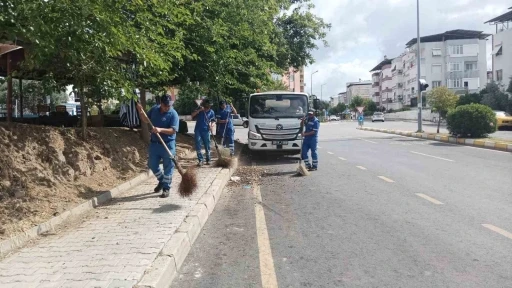 Aydın B&uuml;y&uuml;kşehir bayram &ouml;ncesi &ccedil;alışmalarını s&uuml;rd&uuml;r&uuml;yor
