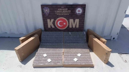 Aydın’da 51 bin adet doldurulmuş makaron ele geçirildi
