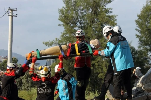 Aydın&rsquo;da arama kurtarma tatbikatı yapıldı
