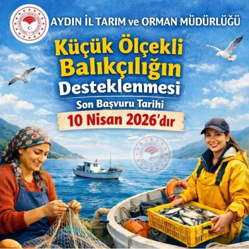 Aydın&rsquo;da balık&ccedil;ılık desteği başvuruları i&ccedil;in son &ccedil;ağrı
