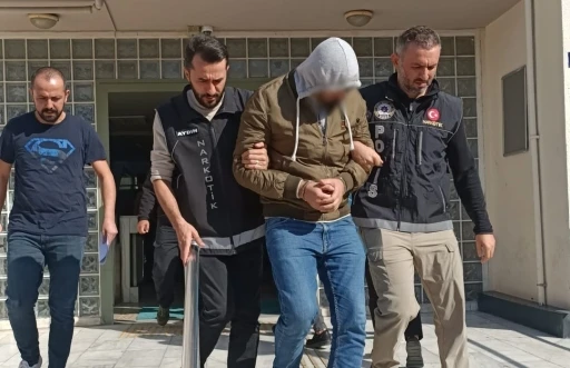 Aydın’da bin 800 gram uyuşturucu madde ele geçirildi