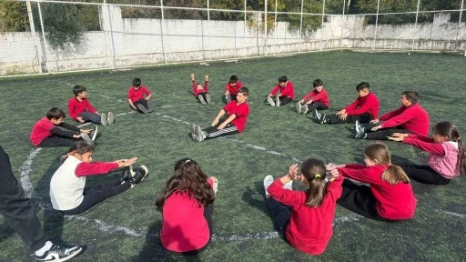 Aydın’da çocuklar güne sporla başlıyor
