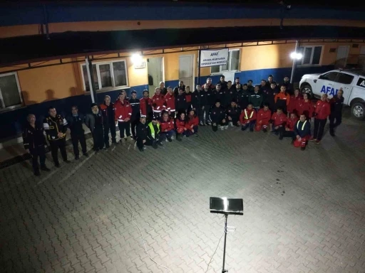 Aydın&rsquo;da depreme hazırlık tatbikatında ekipler koordinasyonu sahada test etti

