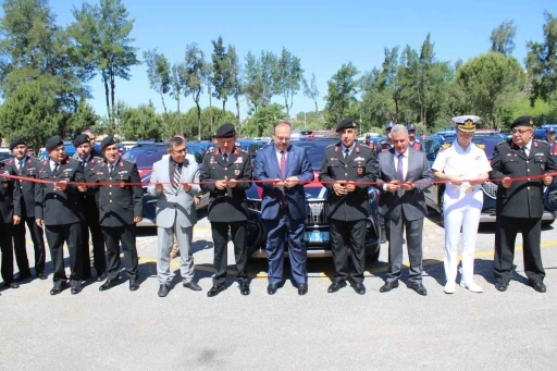 Aydın’da jandarma filosuna 52 yeni araç katıldı
