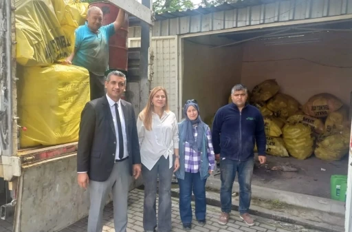 Aydın’da &quot;Atıkları toplayalım, geleceğe nefes olalım&quot; projesi sürüyor
