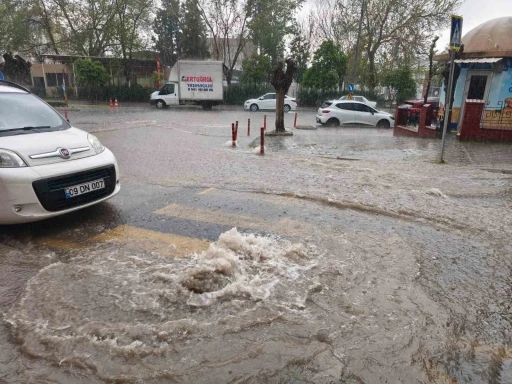 Aydın’da sağanak etkili oldu
