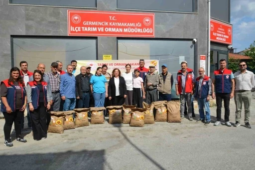Aydın&rsquo;da TAKE projeleriyle &uuml;reticiye tohum desteği s&uuml;r&uuml;yor
