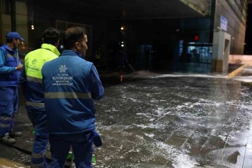 Aydın’da terminallerde temizlik çalışması sürüyor
