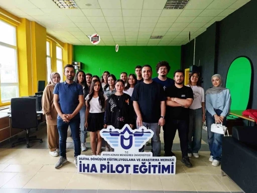 Aydın’da Ticari İHA Pilotları mezun oldu
