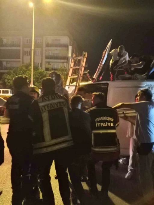 Aydın&rsquo;da trafik kazası: 2 yaralı
