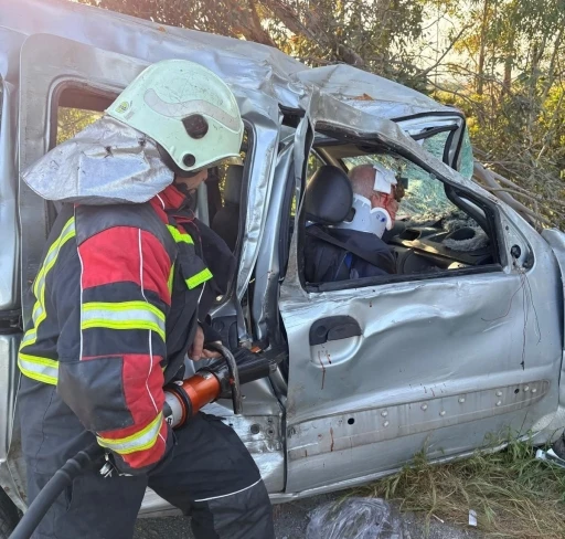 Aydın&rsquo;da trafik kazası: 3 yaralı