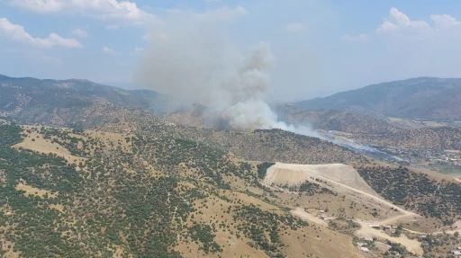 Aydın’da zirai alandaki yangın büyüyor
