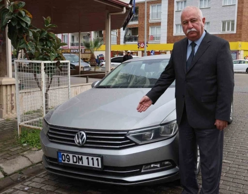 Aydın Şof&ouml;rler Odası Başkanı &Ouml;zmeri&ccedil;&rsquo;ten plaka a&ccedil;ıklaması
