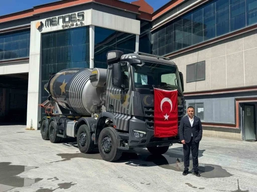 Aydınlı işadamından Solo T&uuml;rk&rsquo;e  beton mikserli teşekk&uuml;r
