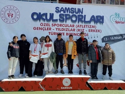 Aydınlı &ouml;zel sporcu T&uuml;rkiye şampiyonu oldu