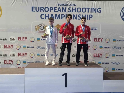 Aydınlı sporcudan Avrupa şampiyonasında &ccedil;ifte madalya
