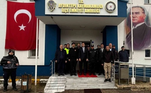 Aydıntepe&rsquo;de vatandaşların ve g&ouml;rev başındaki personelin bayramı kutlandı
