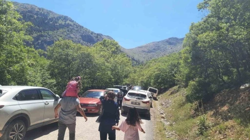 Aygırdibi Şelalesi 6 bin ziyaret&ccedil;i ağırladı
