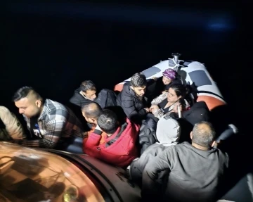 Ayvacık açıklarında 11 kaçak göçmen kurtarıldı
