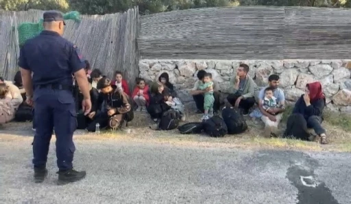 Ayvacık’ta 30 kaçak göçmen yakalandı
