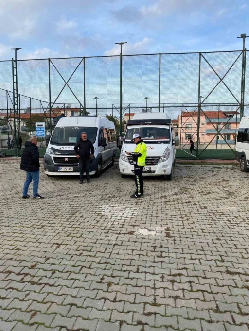 Ayvacık’ta Okul Çevreleri ve Okul Servisleri Denetlendi
