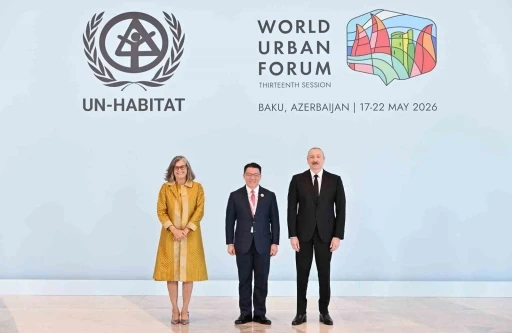 Azerbaycan&rsquo;da d&uuml;zenlenen 13&rsquo;&uuml;nc&uuml; D&uuml;nya Kentsel Forumu&rsquo;nun resmi a&ccedil;ılış t&ouml;reni ger&ccedil;ekleştirildi
