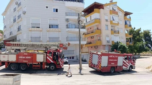 Baca temizliği için soba yaktı, mahalle sakinleri yangın çıktı sandı
