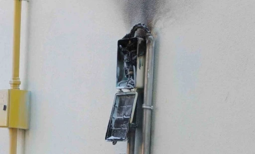 Bafra&rsquo;da korkutan yangın
