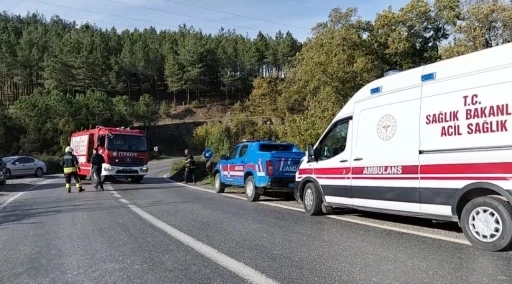 Bafra’da otomobil kanala uçtu: 1 yaralı
