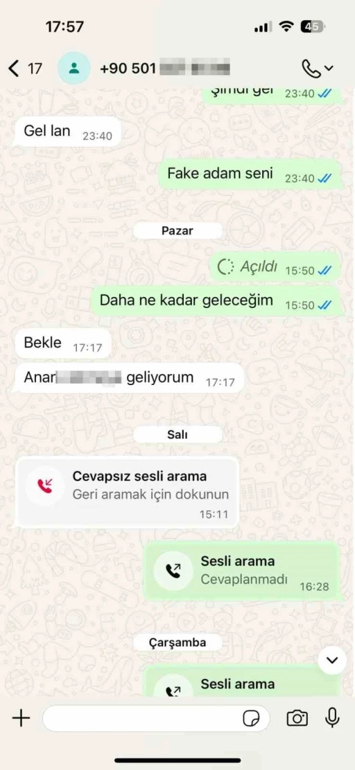 Bağcılar&rsquo;da metro &ccedil;ıkışı bı&ccedil;aklanan Oğuzhan &Ccedil;&ouml;p&uuml;r&rsquo;&uuml;n ailesine tehdit mesajları atıldığı ortaya &ccedil;ıktı
