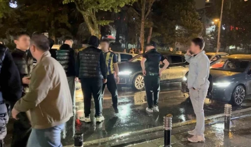 Bağdat Caddesi&rsquo;nde şampiyonluk kutlamasında gerginlik

